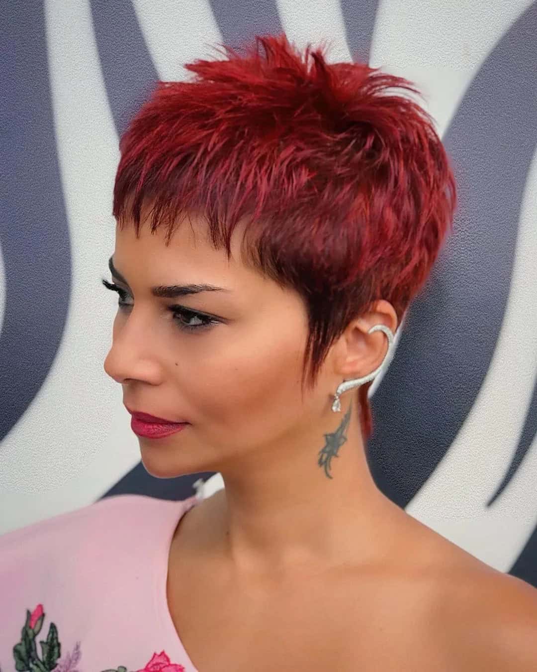 Hairstyles For Short Pixie Shaved Hair