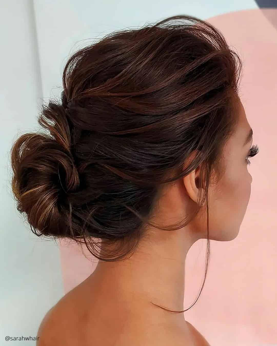 Elegant Swept-Back Updos