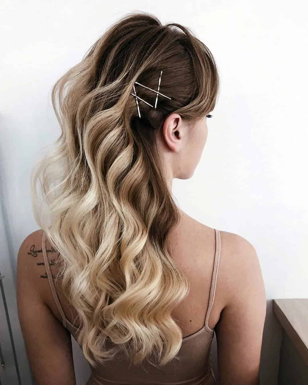 Simple Wedding Hairstyles Down