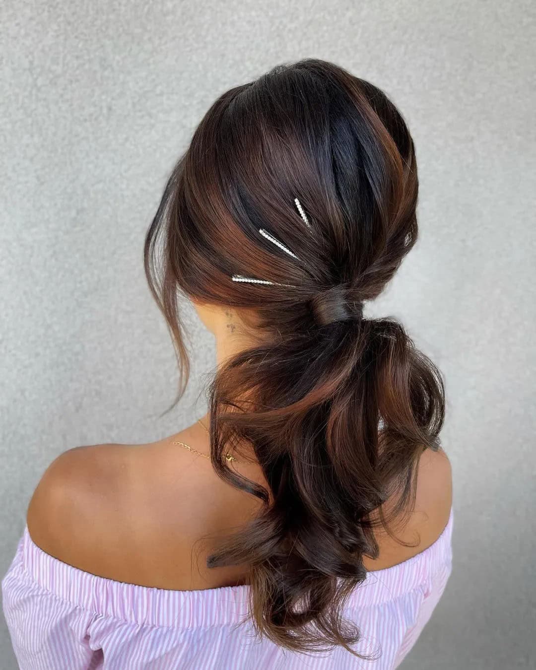 Casual Wedding Ponytail Styles