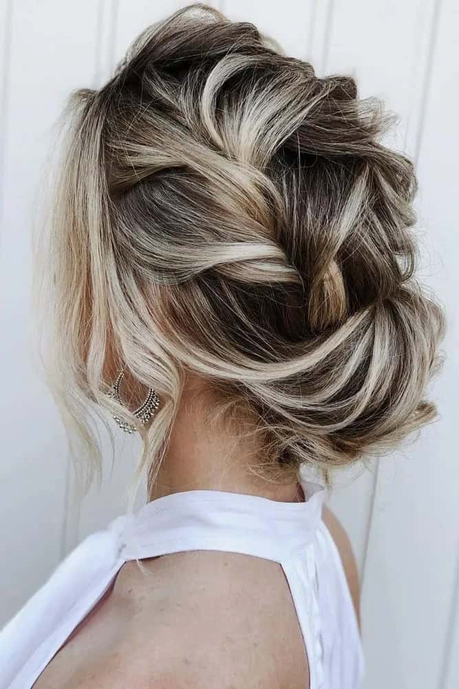 DIY Wedding Hairstyles For Medium Hair