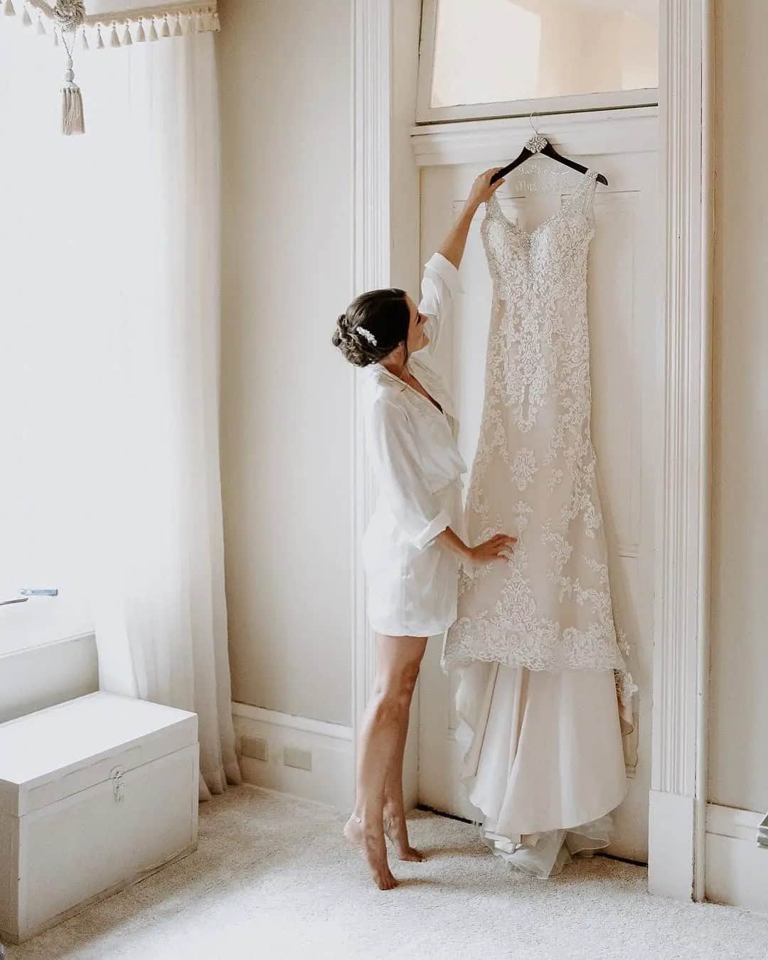 In Boudoir With Dress