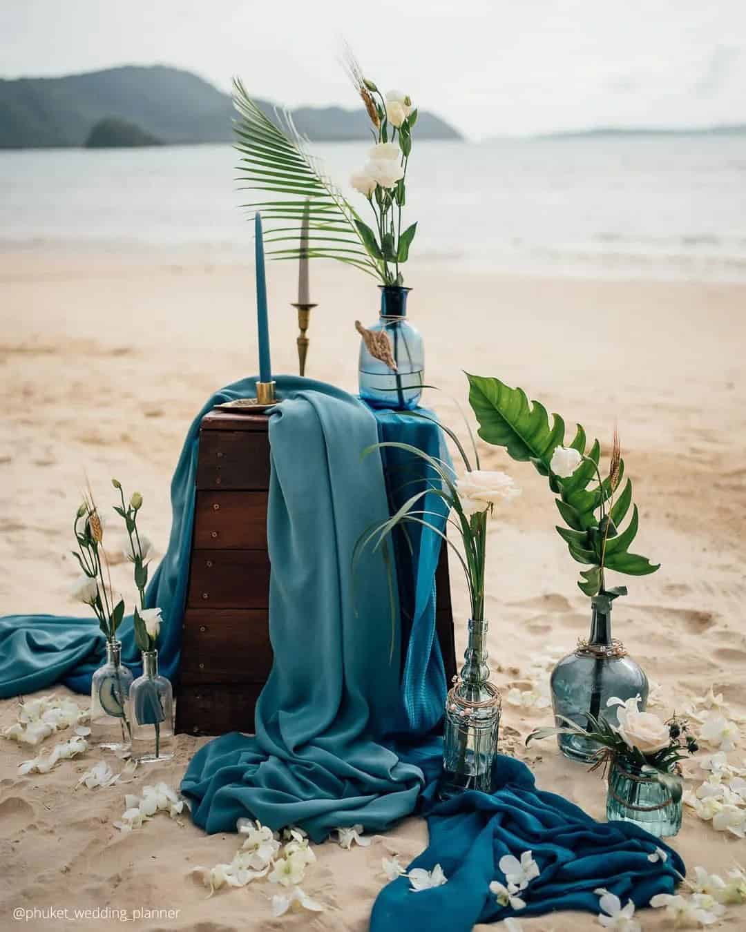 Cheap Beach Themed Wedding Decorations