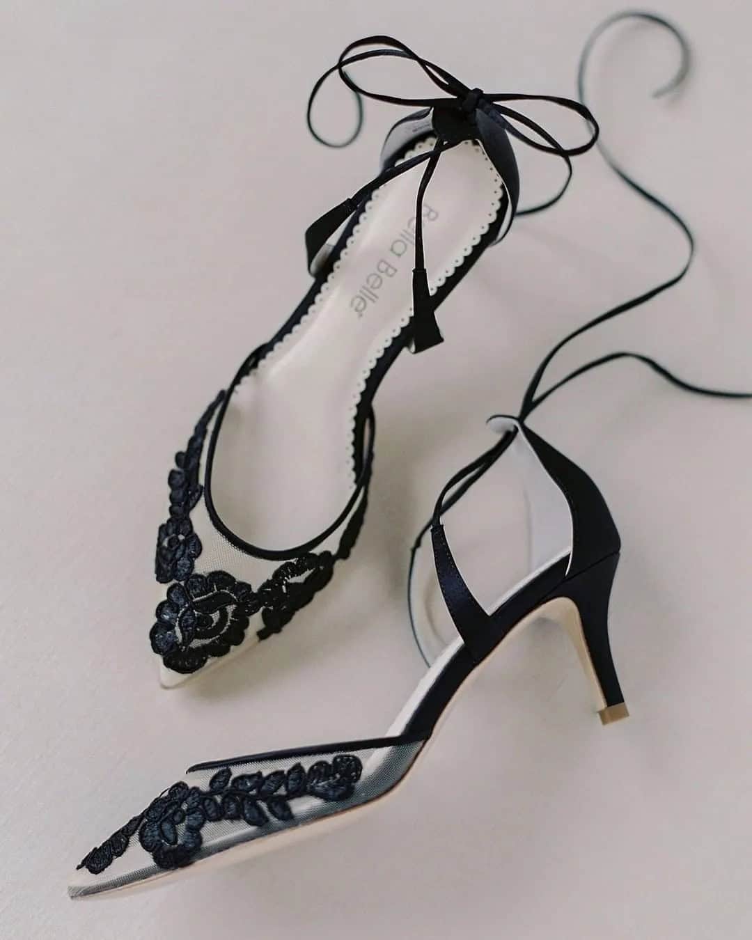 Black Lace Shoes