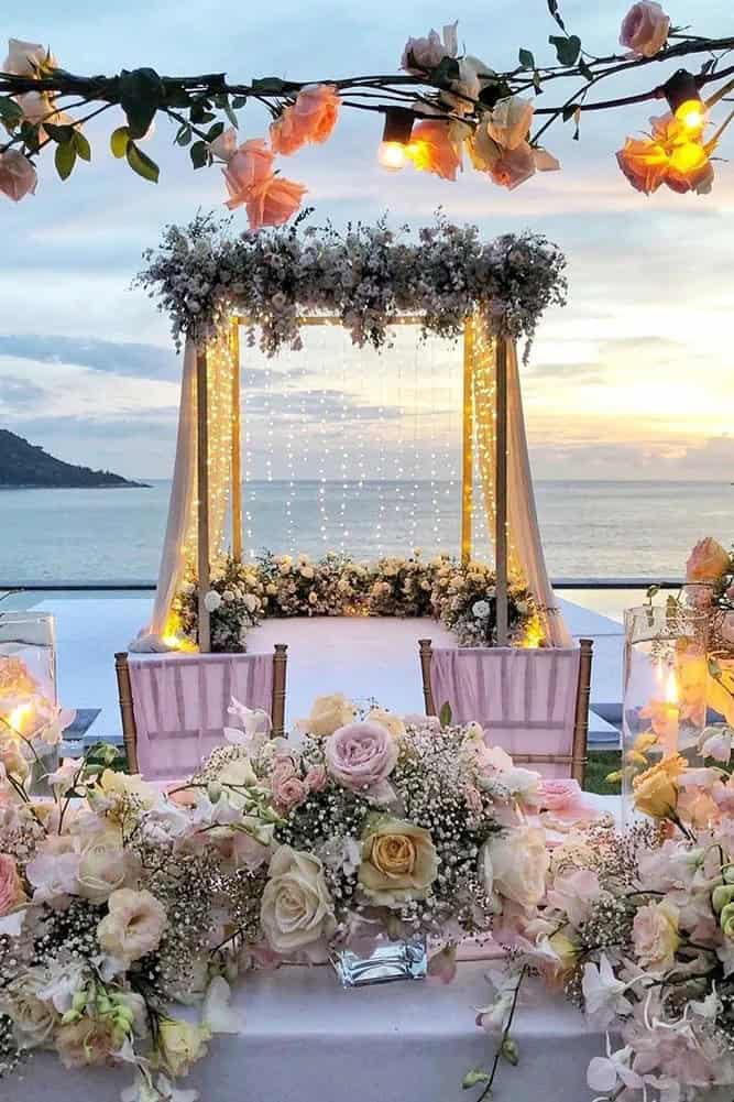 Wedding Arch With Lights