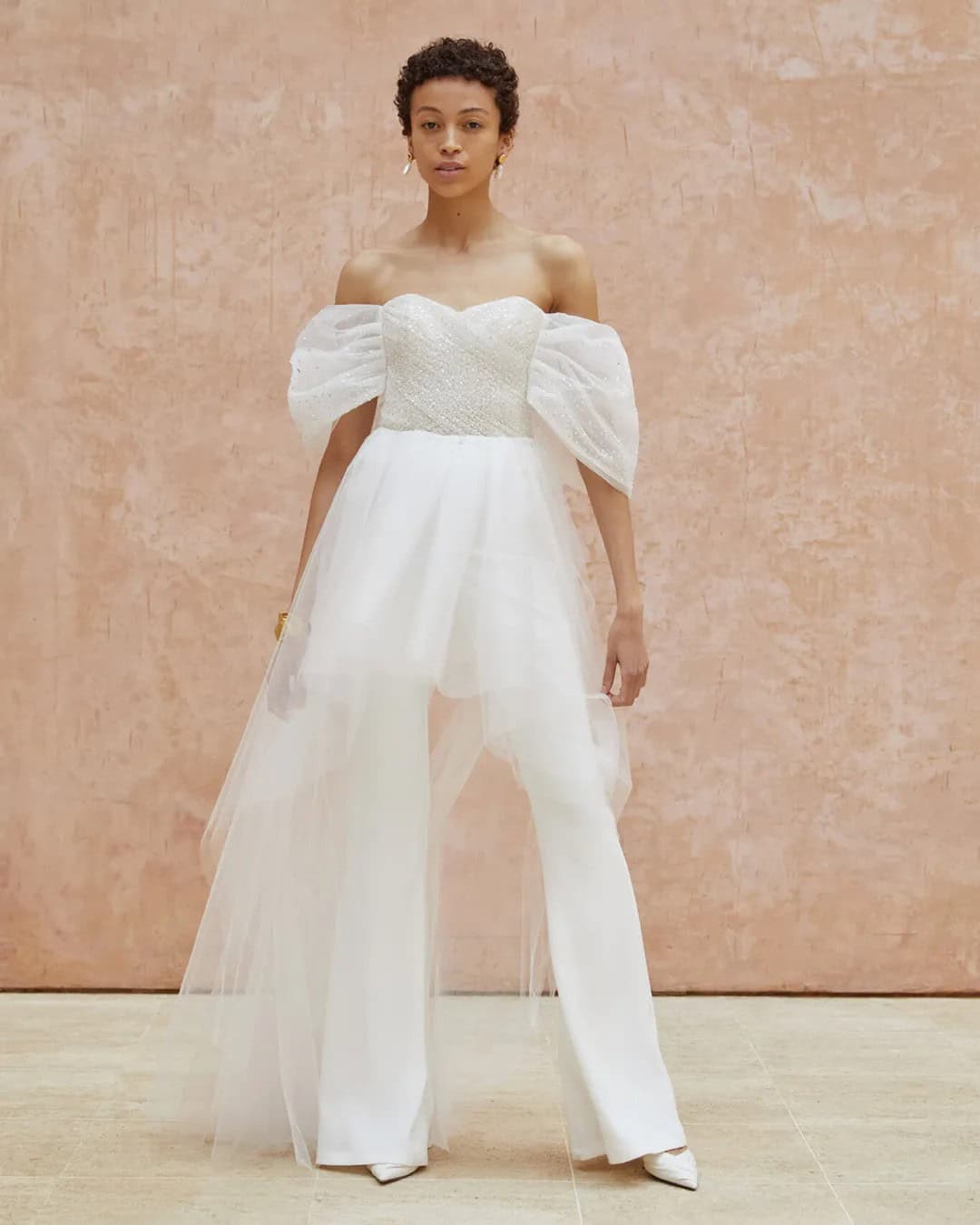 Tulle Bridal Jumpsuits