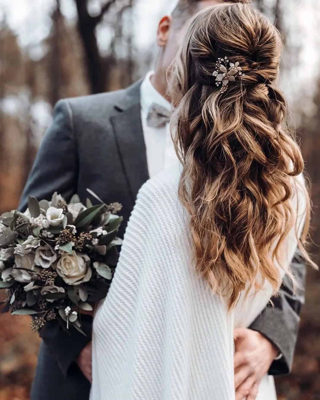 Boho Wedding Hairstyles For Long Hair