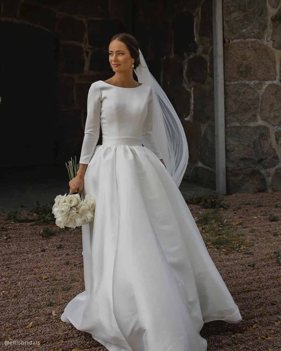 Simple Modest Wedding Dresses