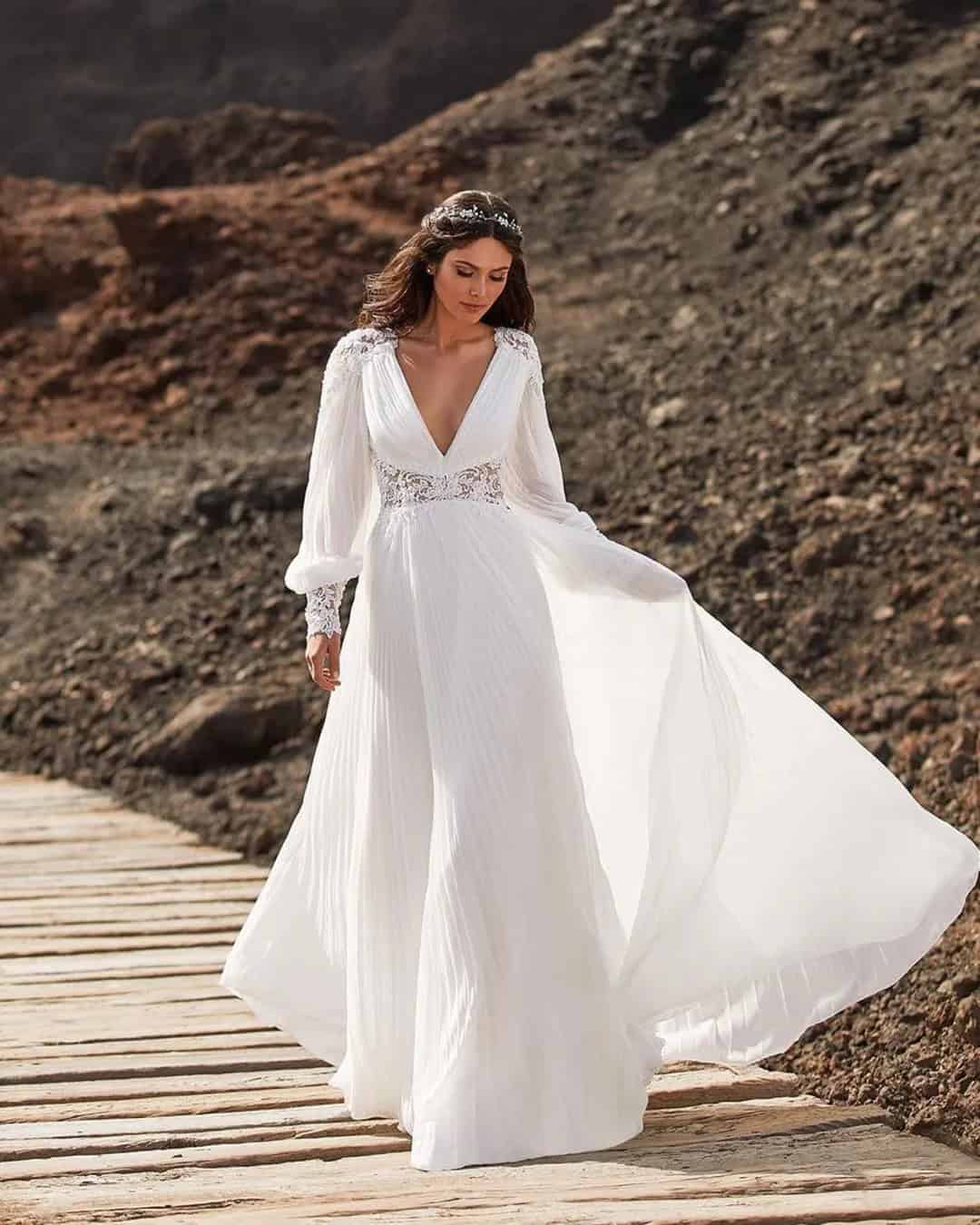 Greek Goddess Wedding Dresses