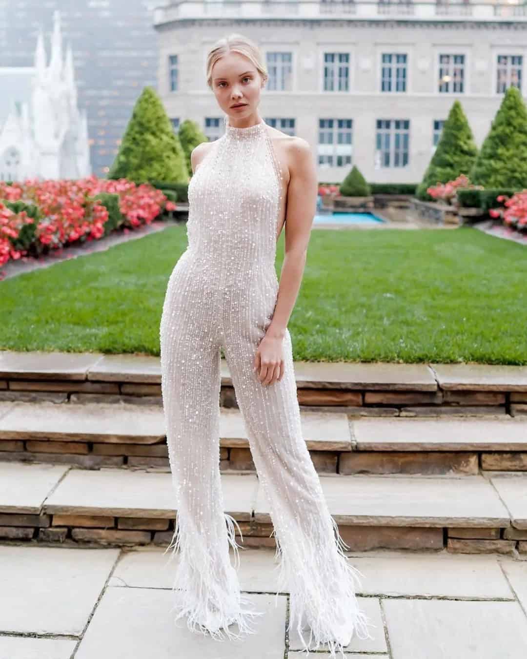 Elegant Jumpsuits For The Bride