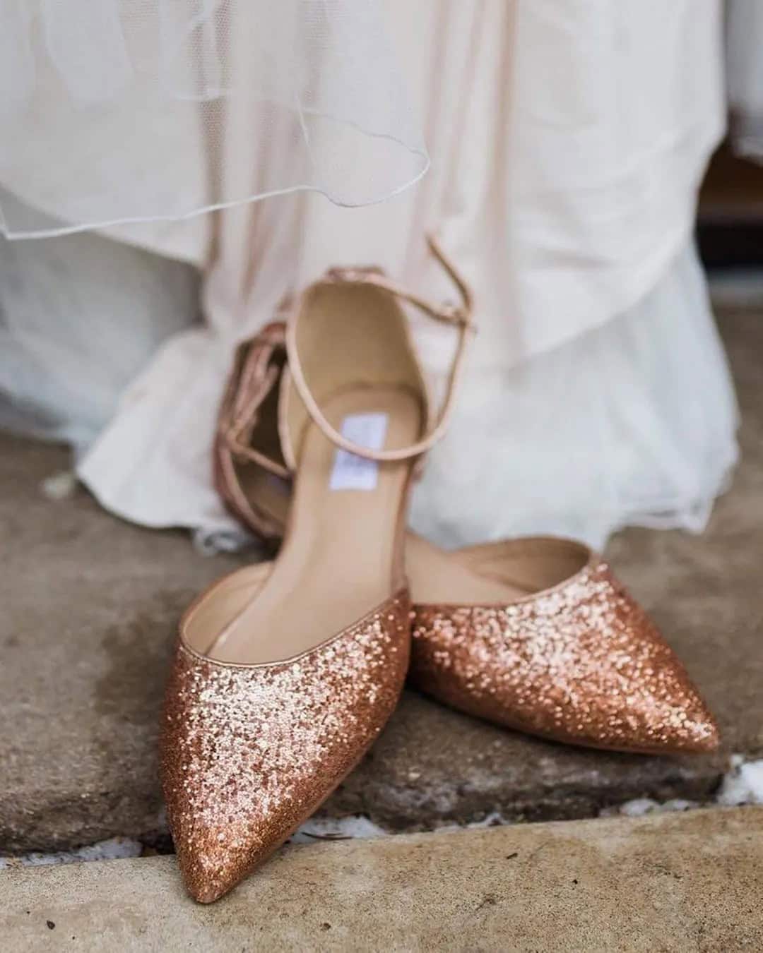 Flats Wedding Shoes For Bride