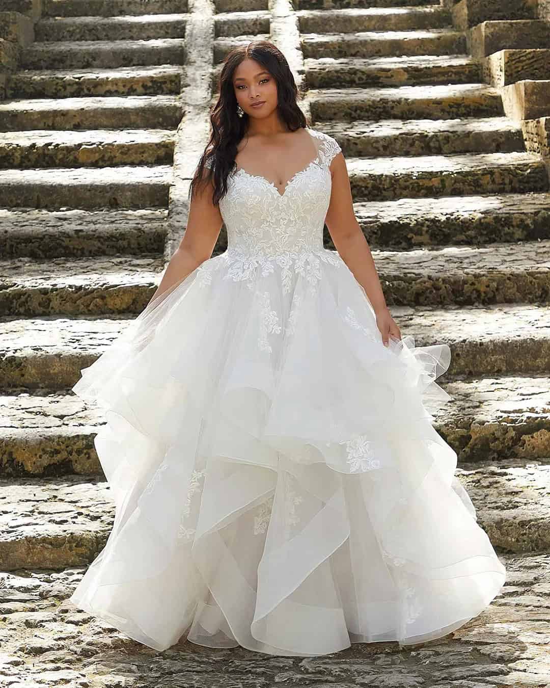 Lace Wedding Plus Size Dresses