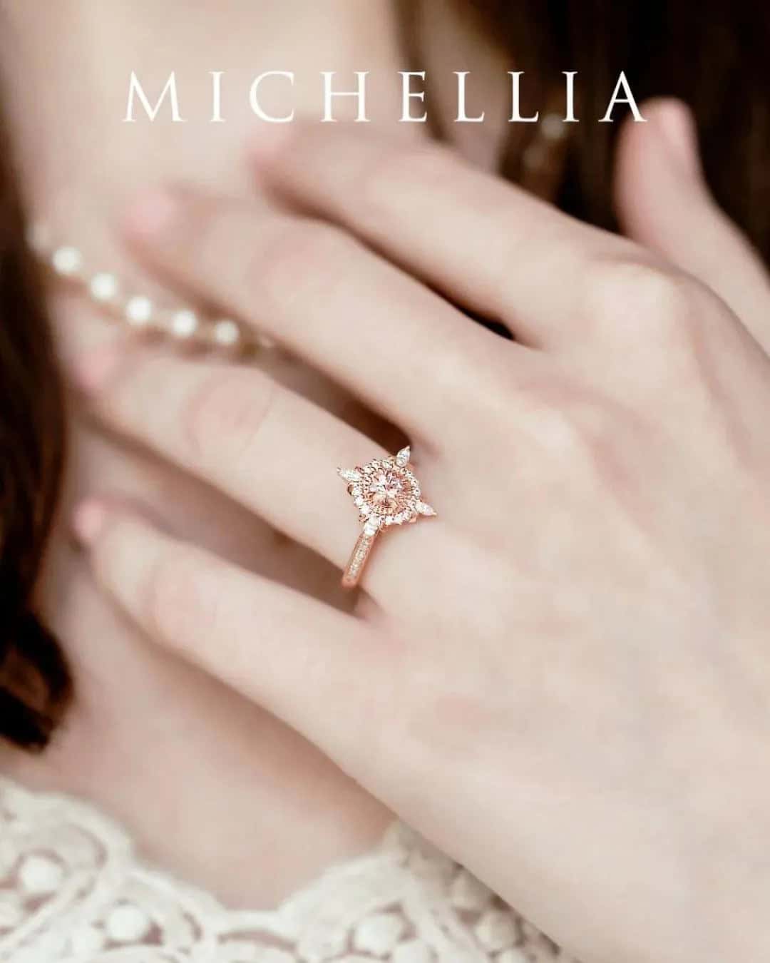 Morganite Engagement Rings With Amazing Details