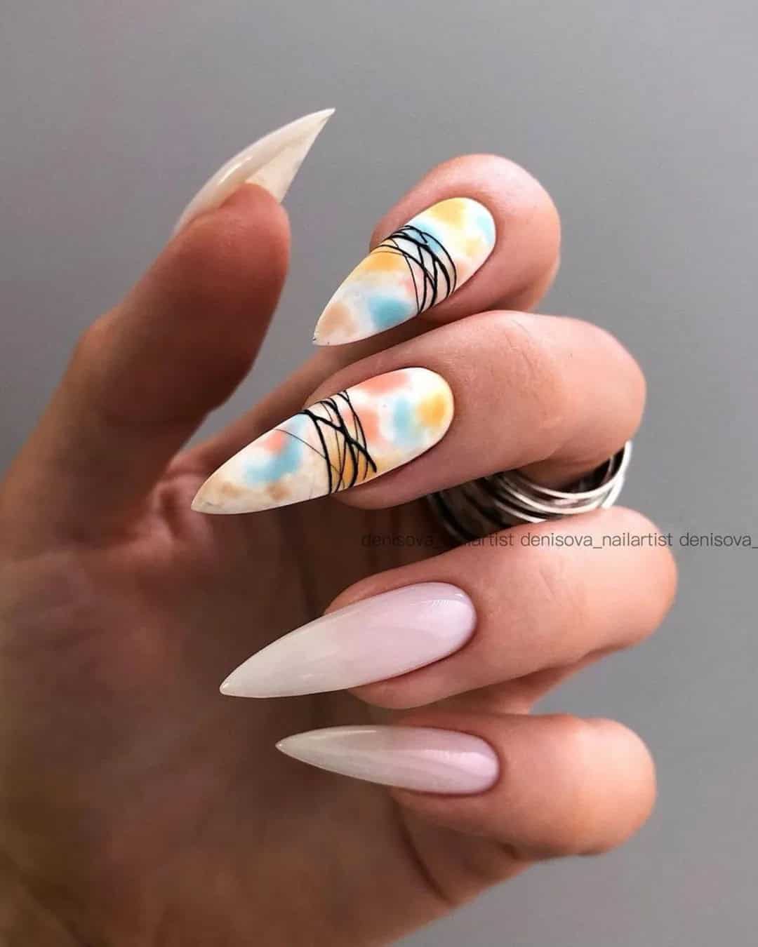 Nail Design Ideas for Stiletto Nails