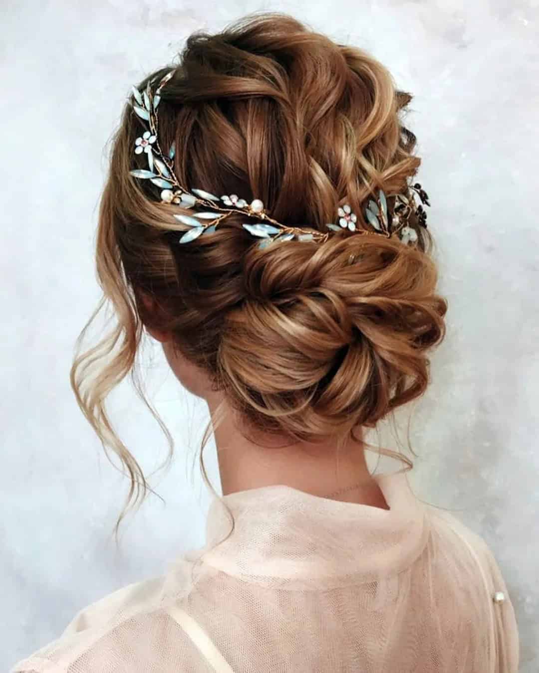 Wedding Updos With Headbands