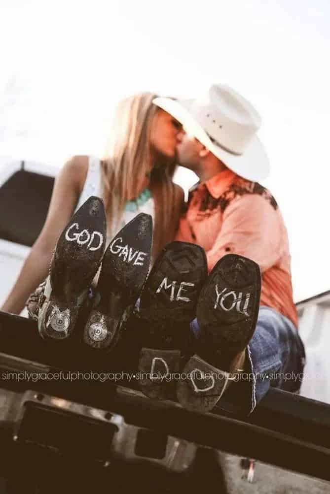 Engagement Announcements In Country Style