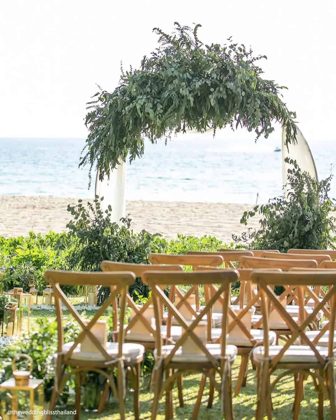 Wedding Beach Aisle Decorations