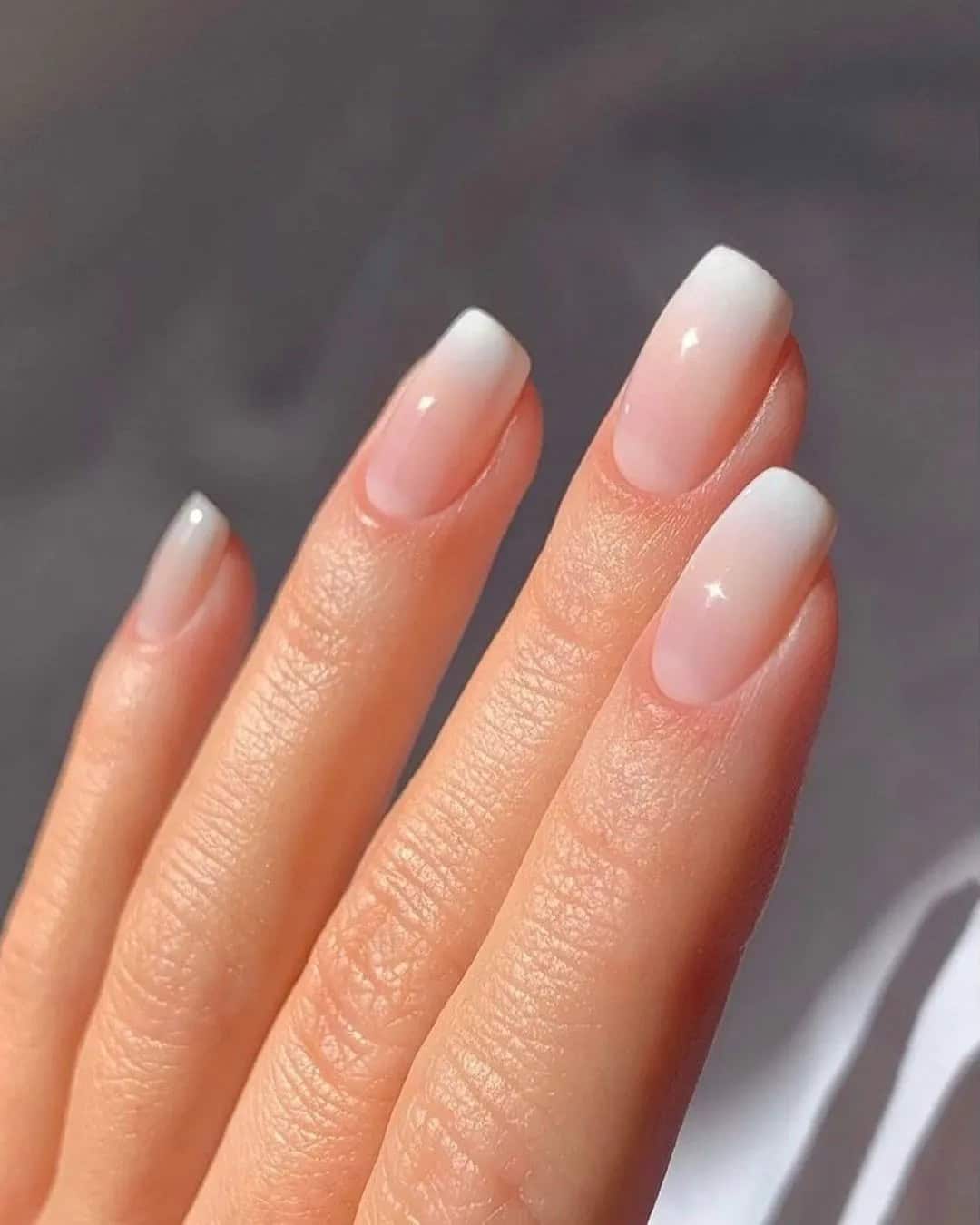 Ombre Bridal Nails