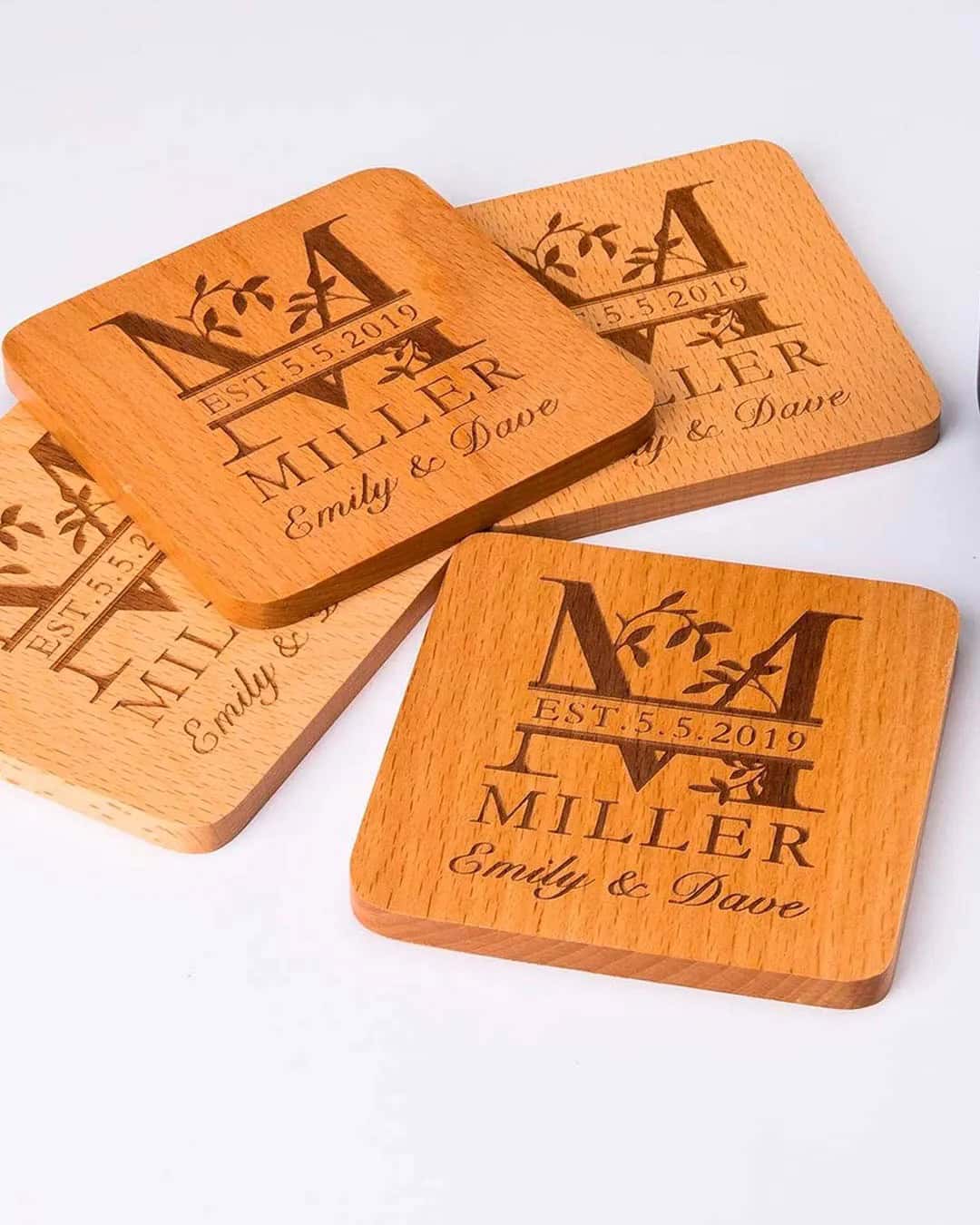 Custom Wooden Coasters