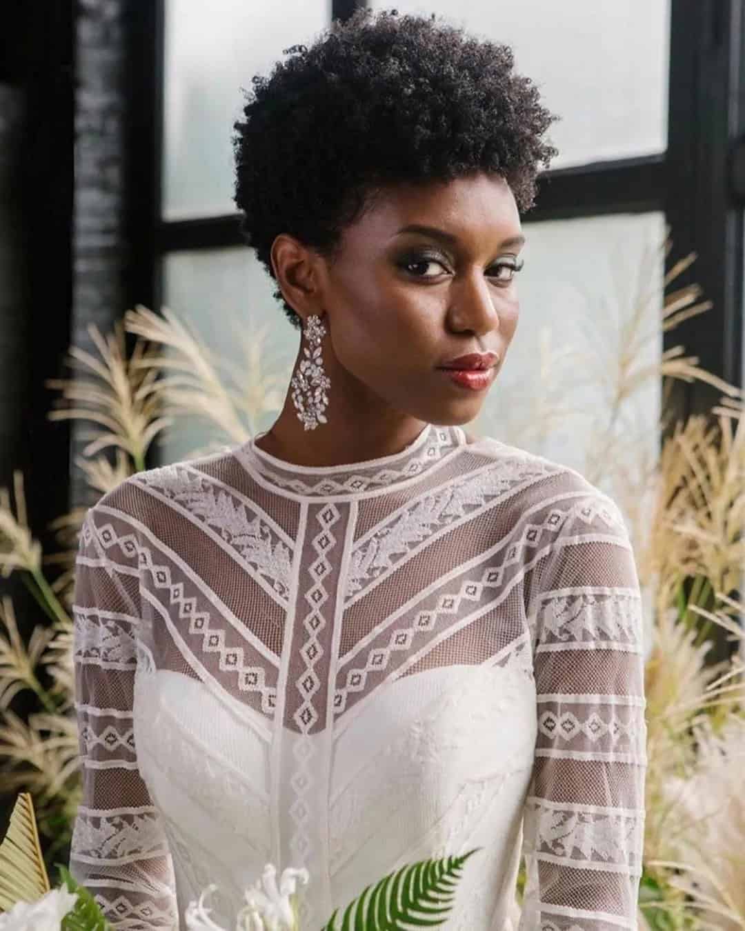 African Wedding Hairstyles for Short Hair