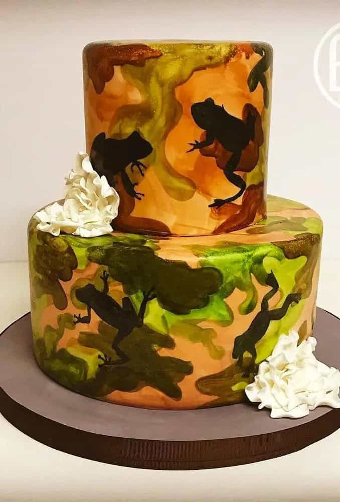 Cake Ideas In Camo Style