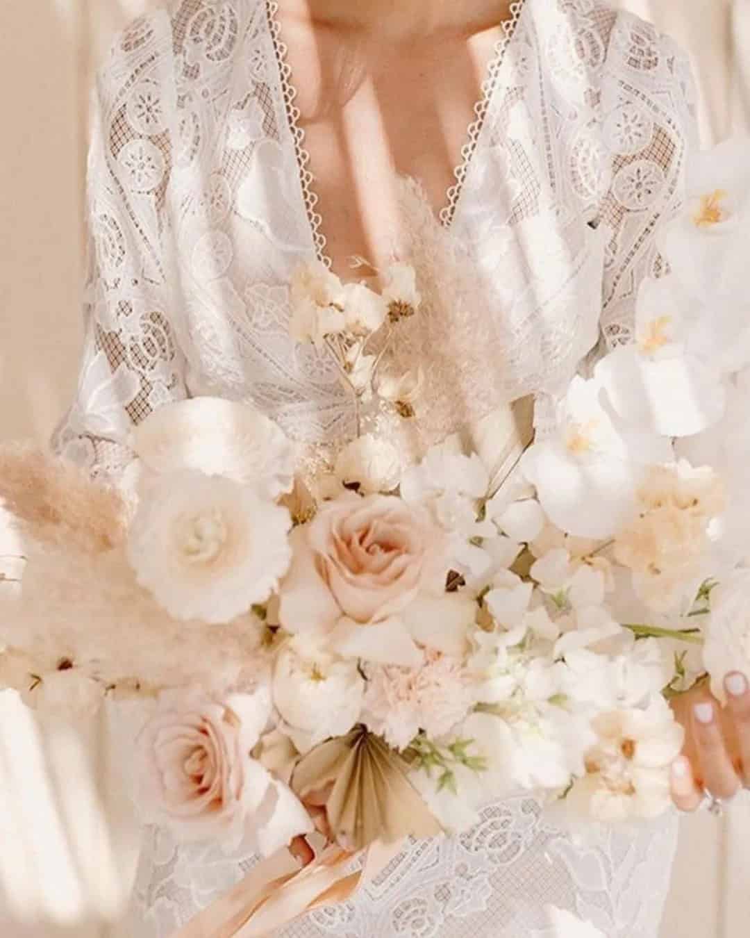 Favorite White Bridal Bouquets