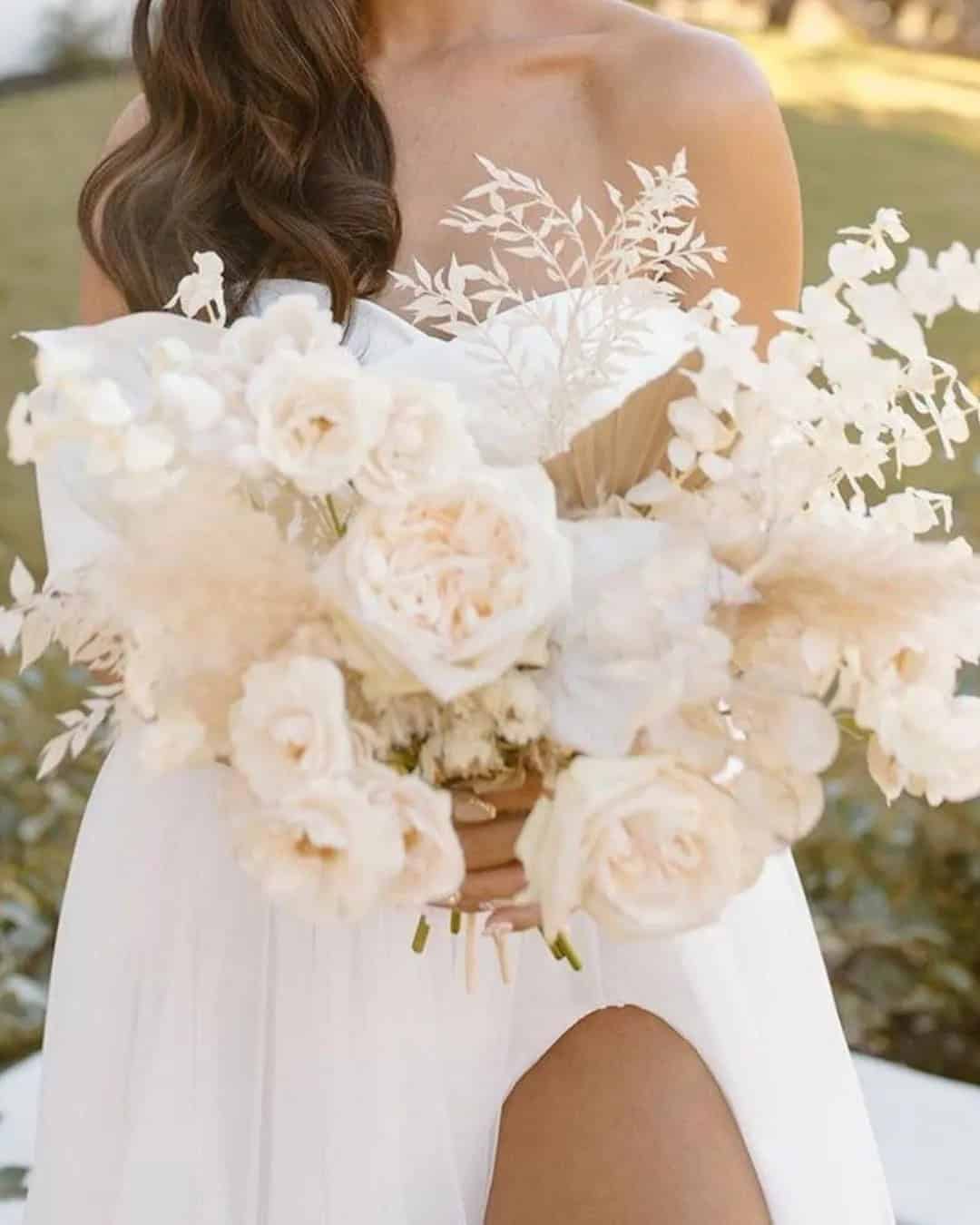 Favorite White Bridal Bouquets