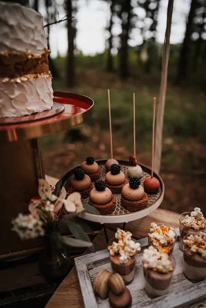 Lovely Boho Chic Dessert Table