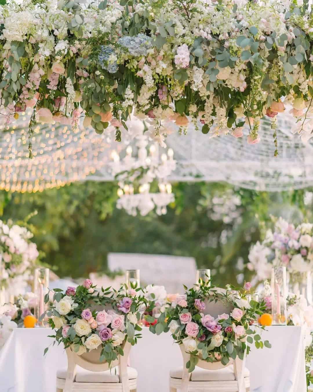 Tent Decor Ideas For Romantic Wedding