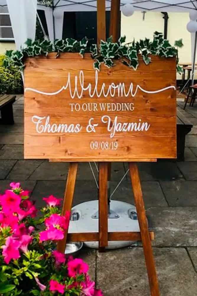 Rustic Welcome Signs