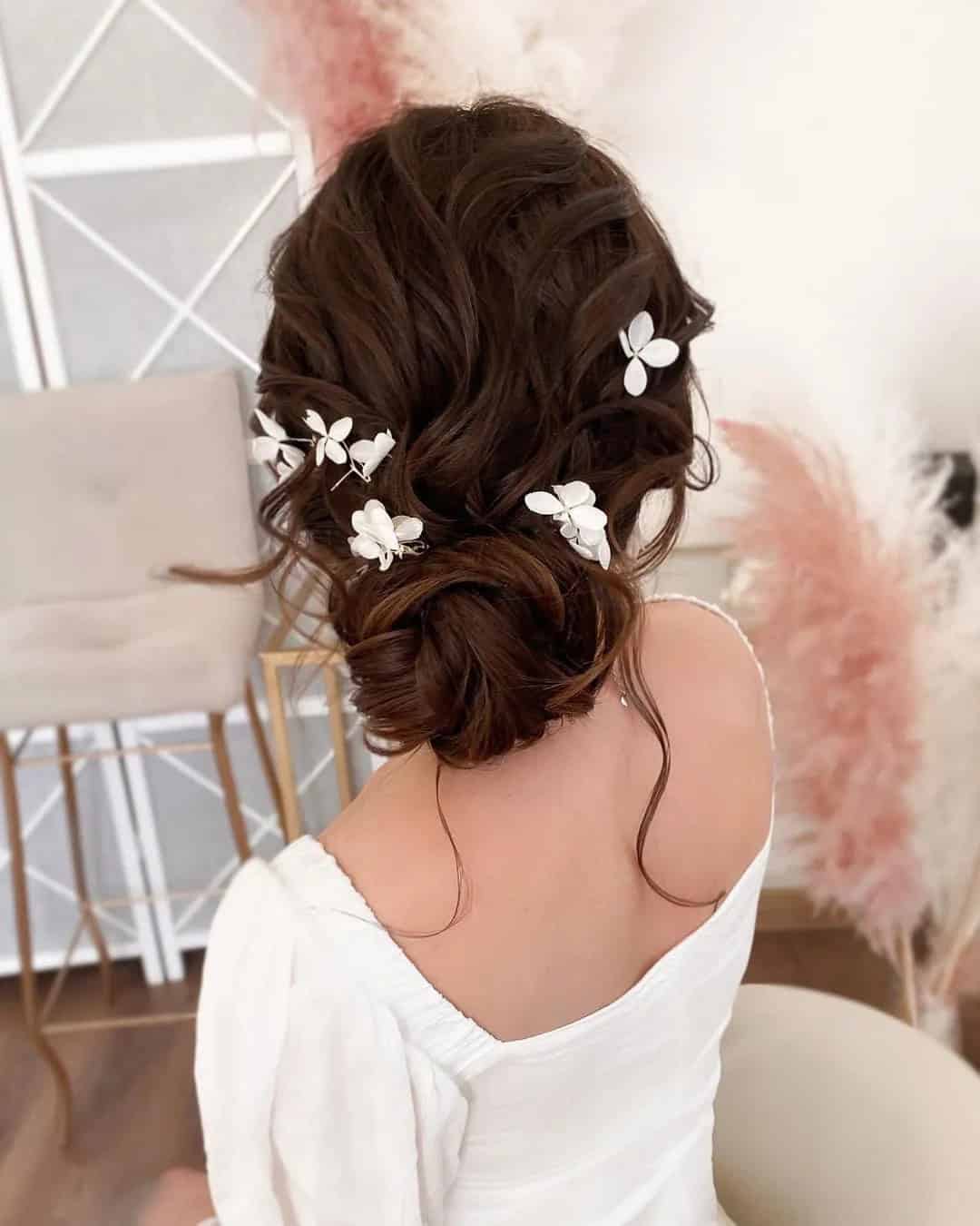 Wedding Hairstyles With Flowers