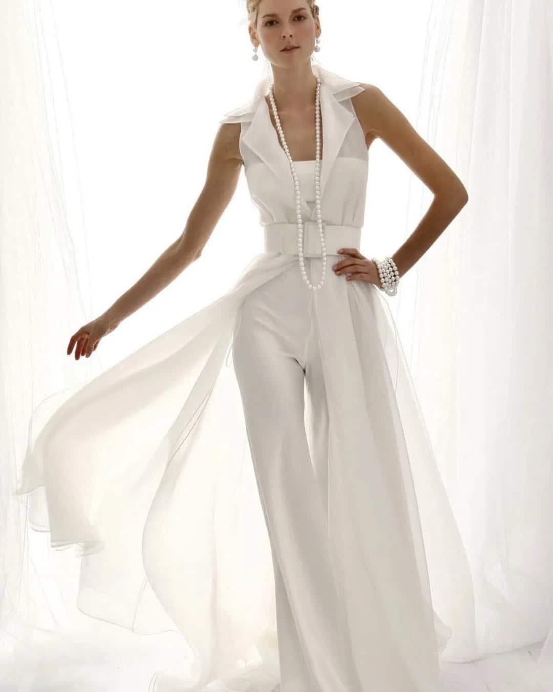 Tulle Bridal Jumpsuits