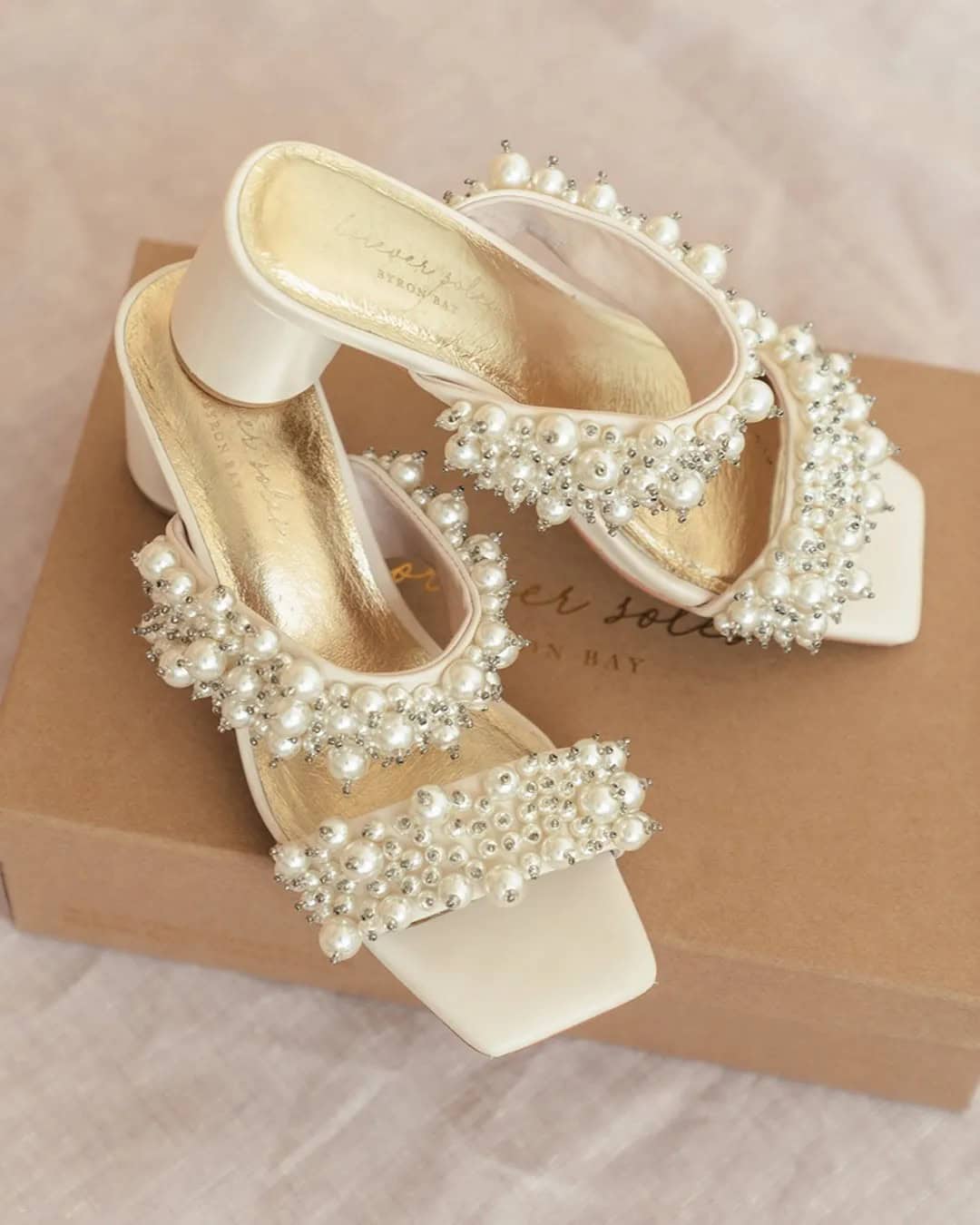 Ivory Low Heel Shoes