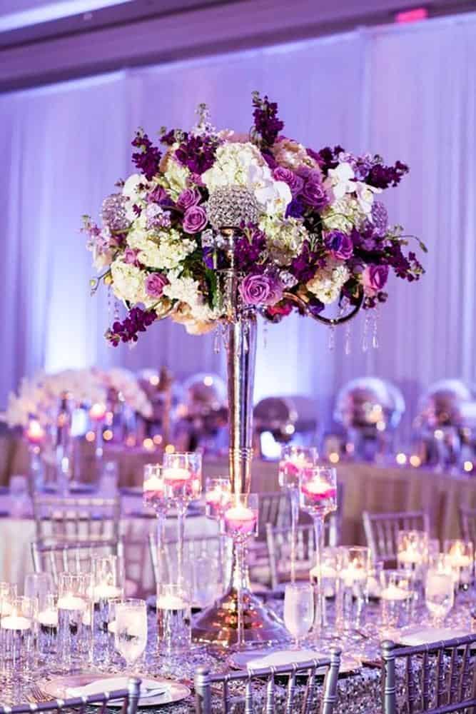 Lavender Centerpieces and Table Decorations