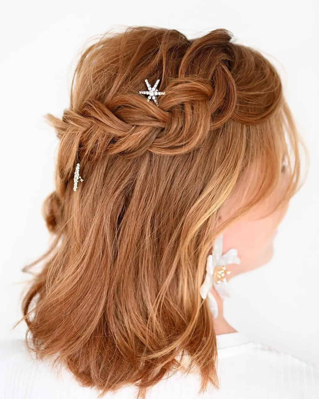 Wedding Hairstyles For Short Hair