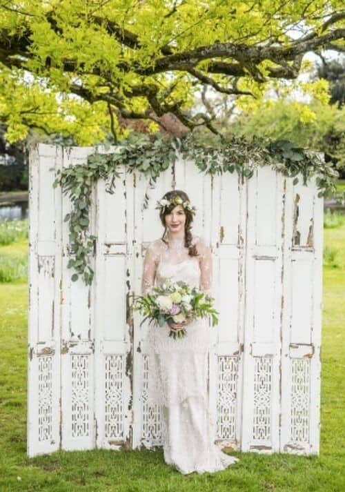 Eco-Friendly Elegance: Recyclable Wedding Backdrop