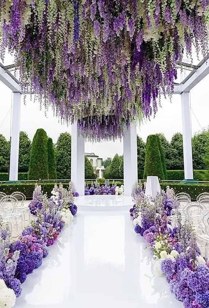 Wedding Arches Lavender Decor