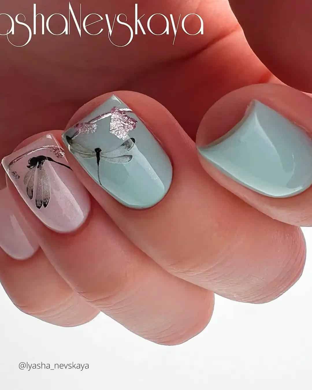 Bridal Cute Spring Nails