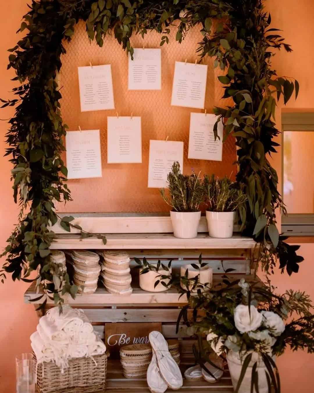 DIY Wedding Seating Chart