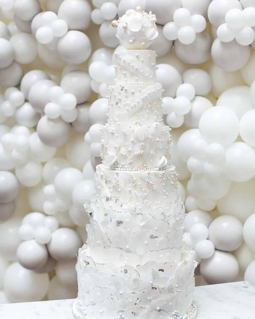 White Wedding Cake