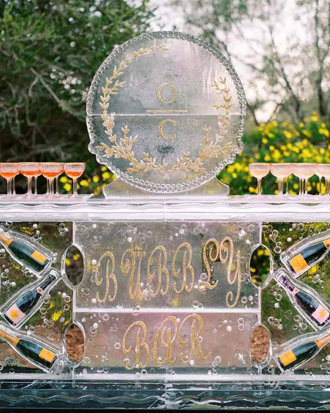 Champagne Bridal Shower Decoration Ideas