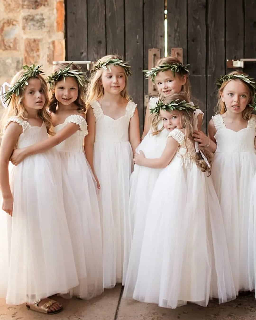 Simple Flower Girl Dresses