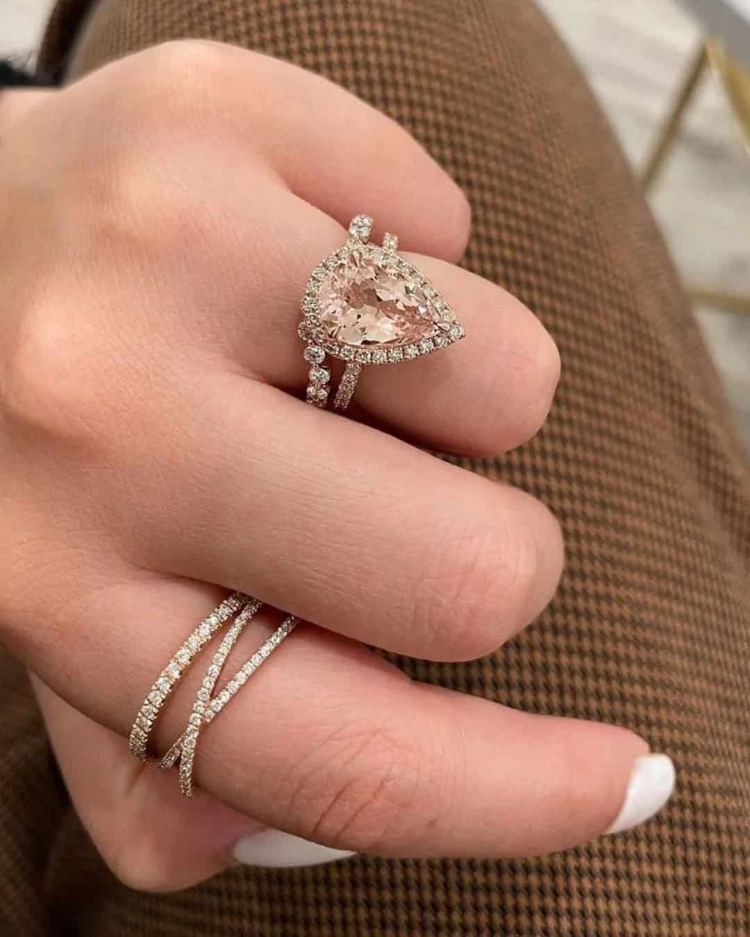 Unique Engagement Rings With Morganite