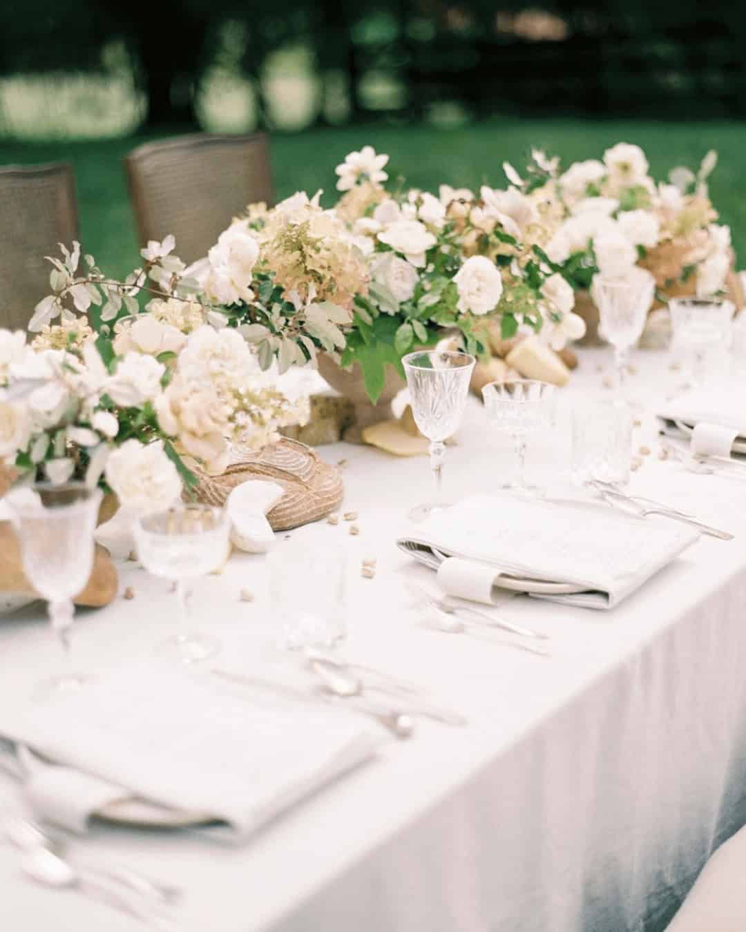 Flower Arrangement For A Wedding