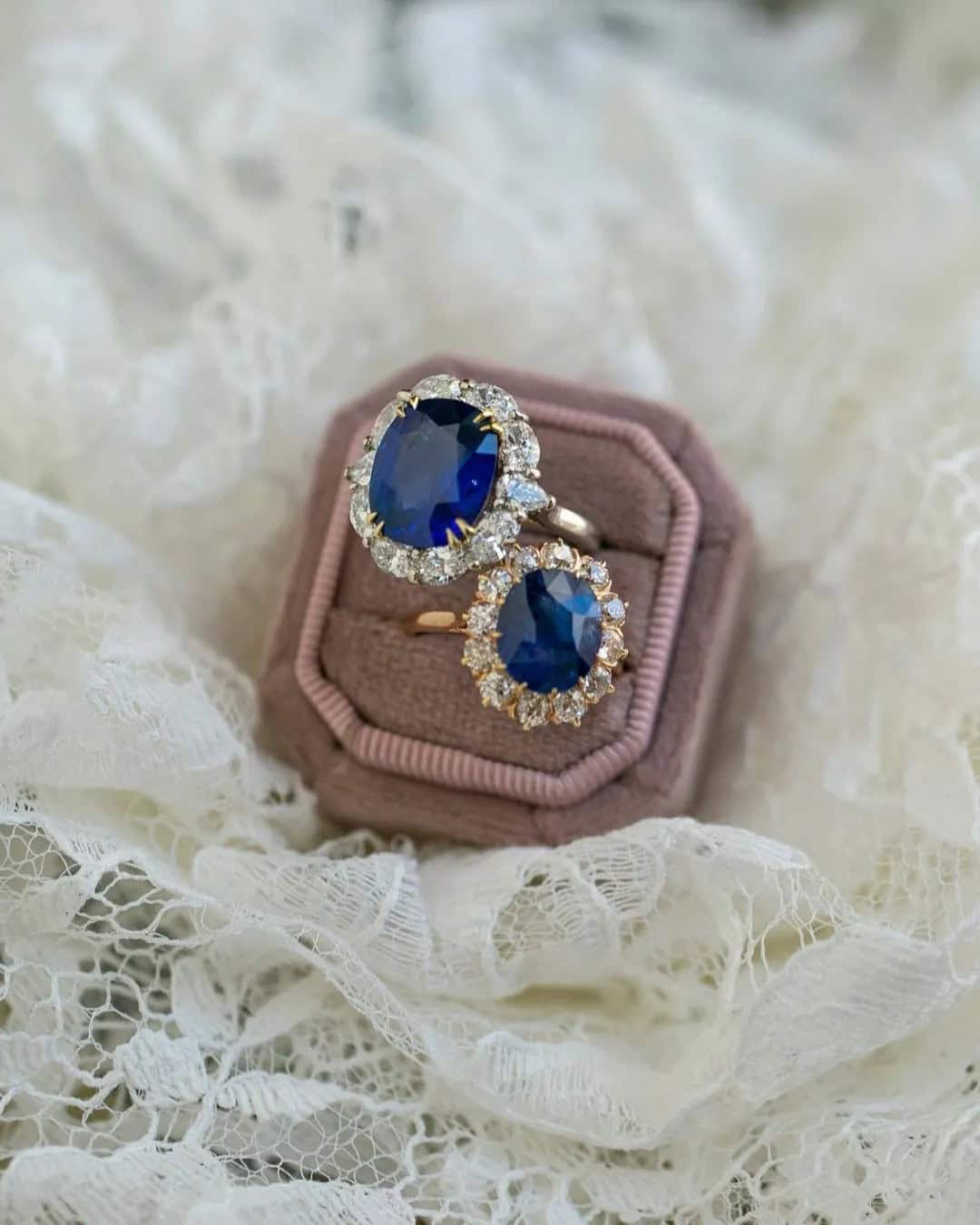 Simple Sapphire Rings For Tender Brides