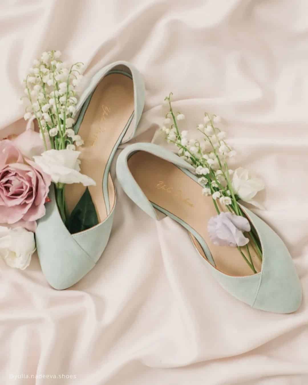 Sage Green Wedding Shoes