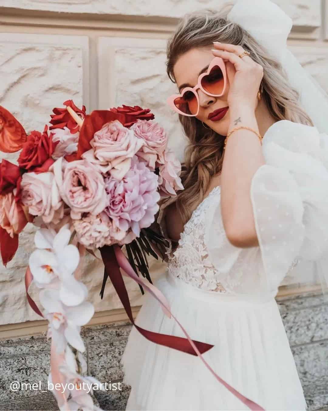 Red And White Wedding Accessories