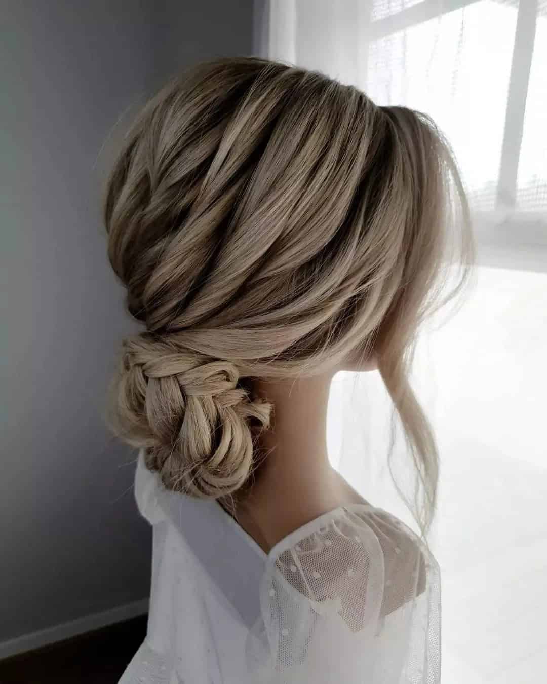 Braided Wedding Updos For Long Hair