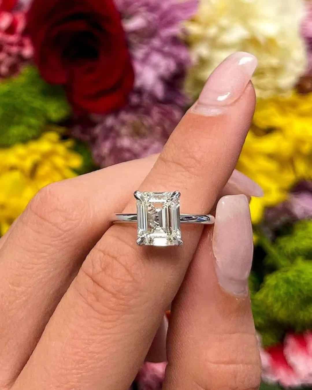 Emerald Cut Rings