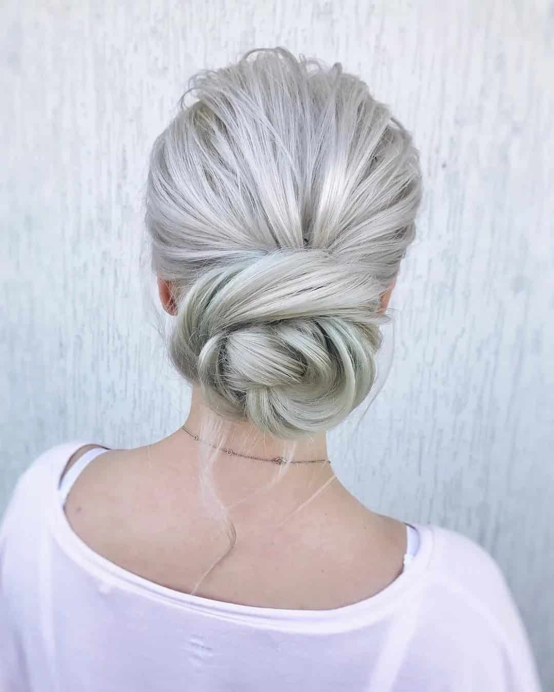 Wedding Low Bun DIY Ideas